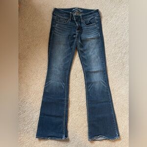 American Eagle “artist” stretch dark denim jeans jeans